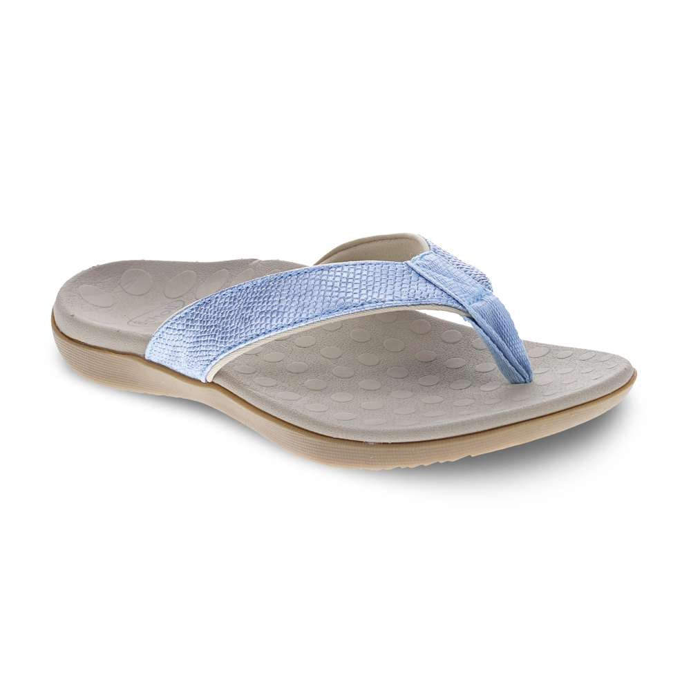 Sonoma Shimmer Toe Post Sandal - Blue