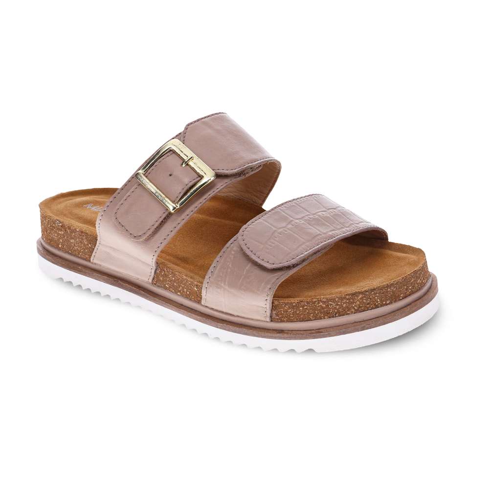 Simone Slide - Camel Croc