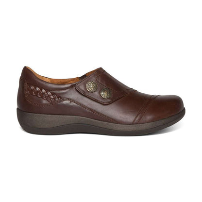 Karina Casual Monk Strap - Brown