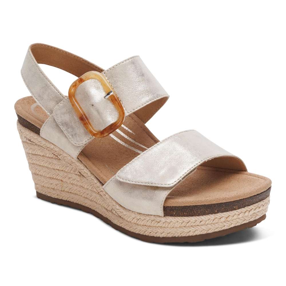 Ashley Wedges - Champagne