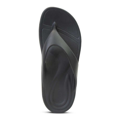 Maui Men's Toe Post Sandal - Black