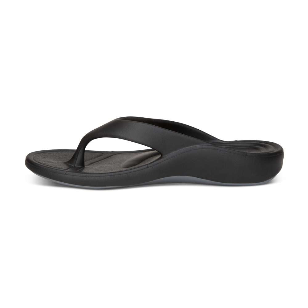 Maui Women's Toe Post Sandal - Black