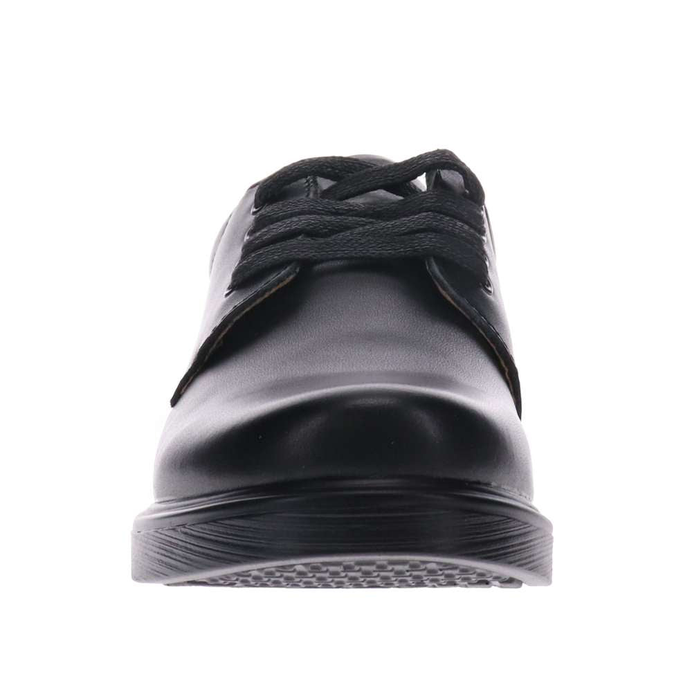 Barty Lace-Up School Shoe - Black