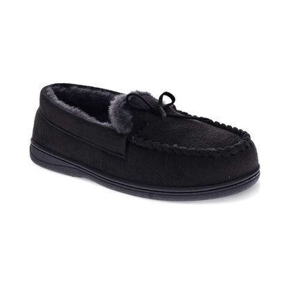 Mohican Moccasin Slipper - Black