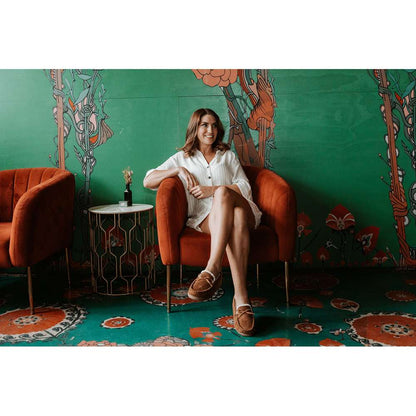 Mohican Moccasin Slipper - Tan