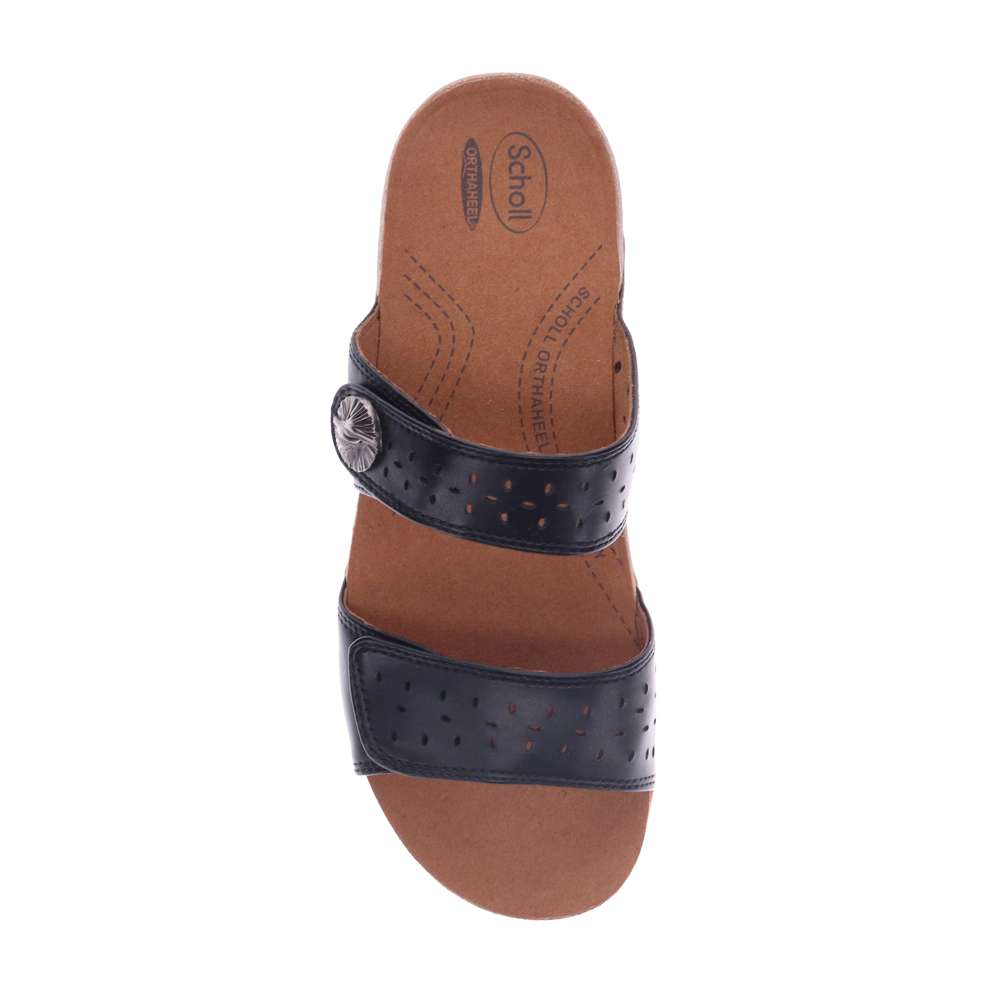 Amini Slide Sandal - Black