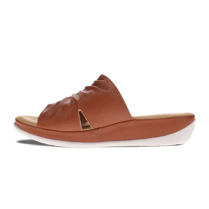 Cora Slide Sandal - Tan