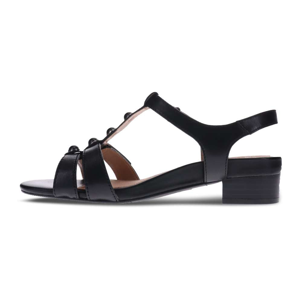 Gina Backstrap Sandal - Black