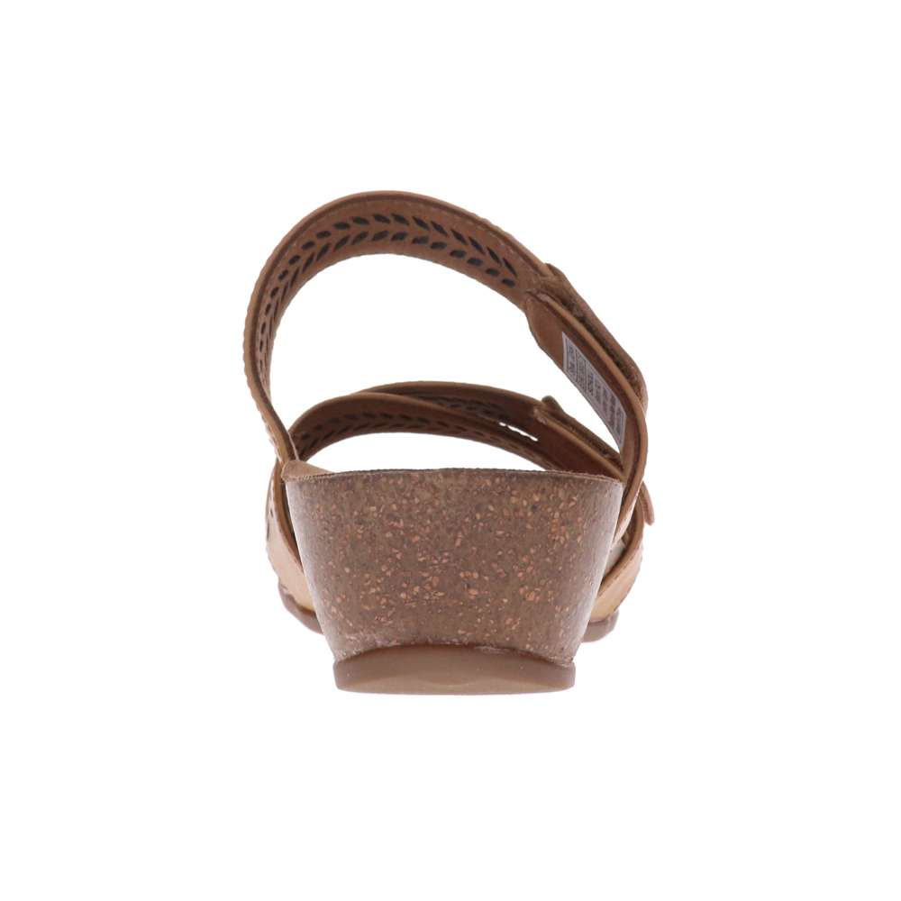 Joan Slide Wedge - Beige