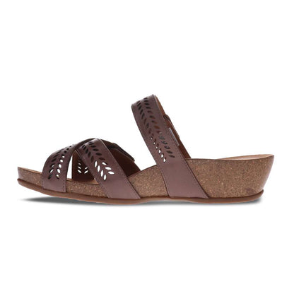 Joan Slide Wedge - Mushroom