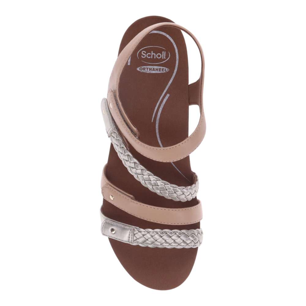 Josie Wedge - Sand/Gold