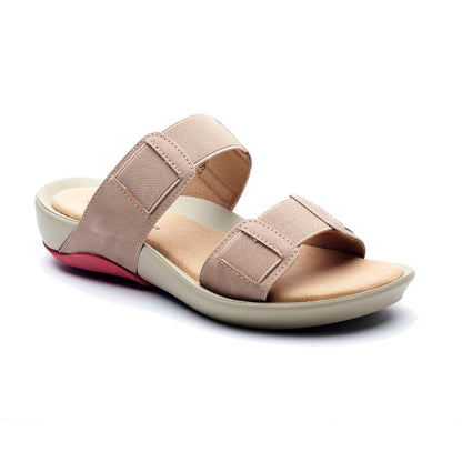 Kamara (LS4879) Slide Sandal - Taupe