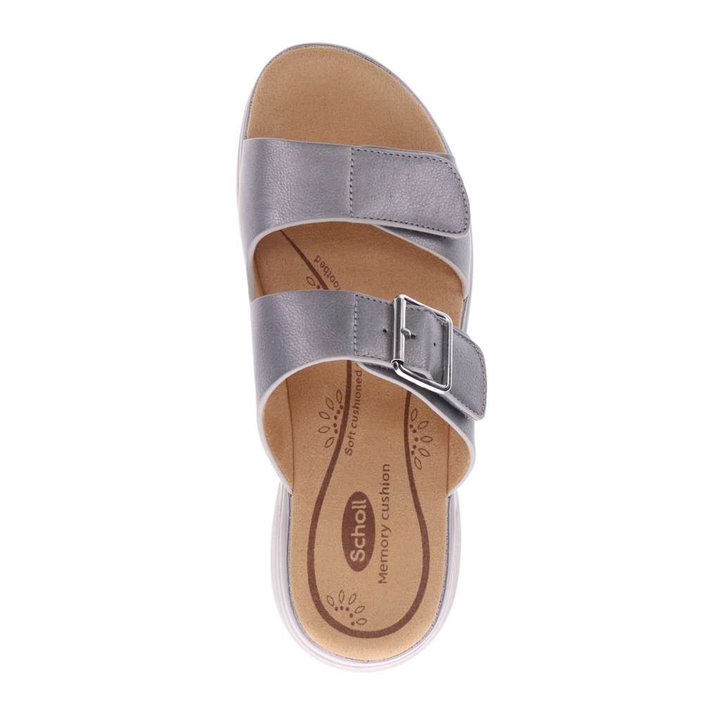 Rage Slide Sandal - Pewter