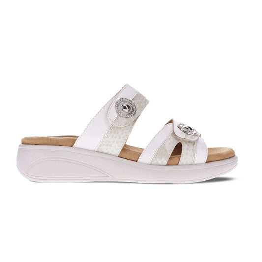 Sarah Slide Sandal - White