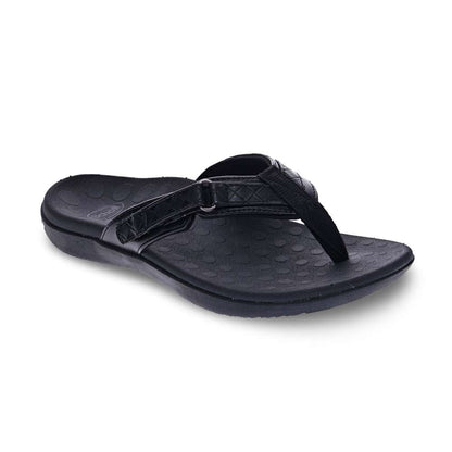 Selena Toe Post Sandal - Black