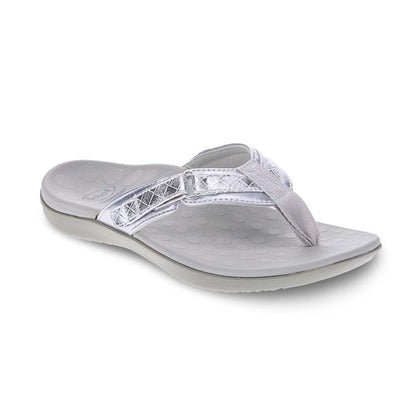 Selena Toe Post Sandal - Silver