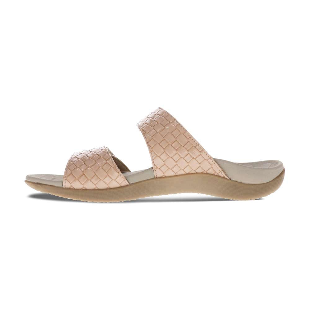 Skye Thatch Slide Sandal - Beige