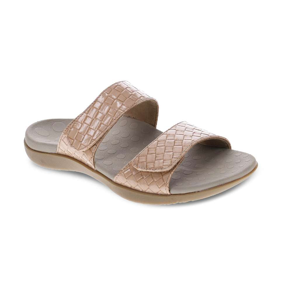 Skye Thatch Slide Sandal - Beige