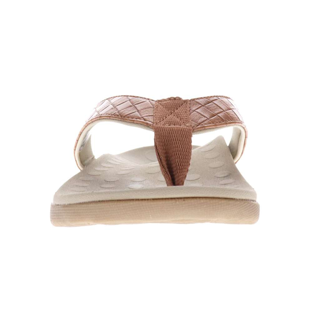 Sonoma Weave Toe Post Sandal - Brown Weave