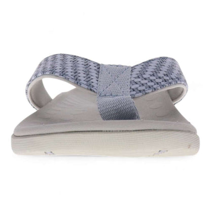 Sonoma Raffia Toe Post Sandal - Denim