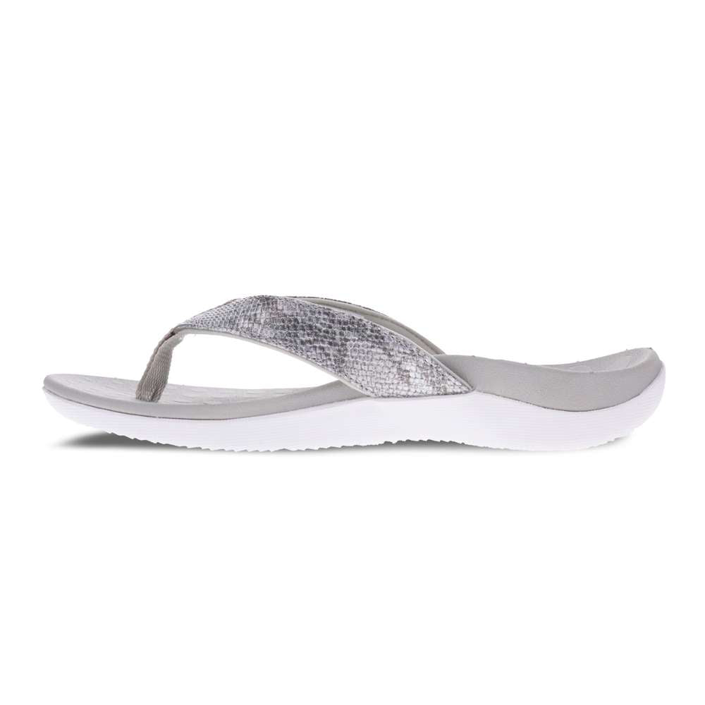 Sonoma Shimmer Toe Post Sandal - Silver