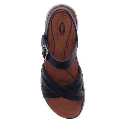 Tatum Adjustable Sandal - Black