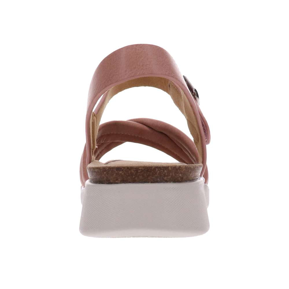 Tatum Adjustable Sandal - Blush