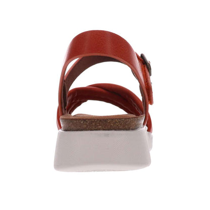 Tatum Adjustable Sandal - Tangerine