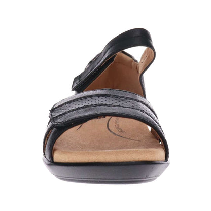 Tavia Adjustable Sandal - Black