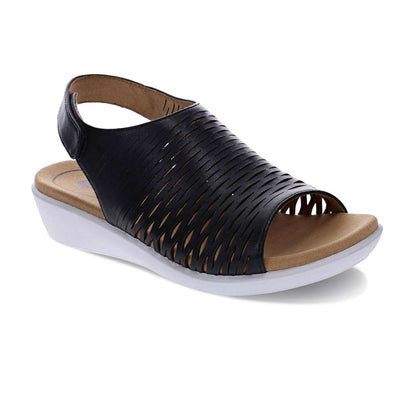 Tulsa Wedge Sandal - Black