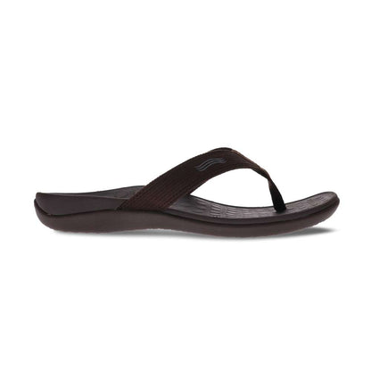 Wave Toe Post Sandal Unisex - Chocolate