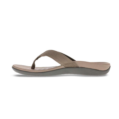 Wave Toe Post Sandal Unisex - Khaki