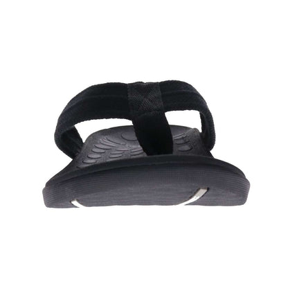 Whack Toe Post Sandal - Black