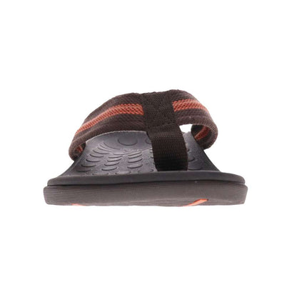 Whack Toe Post Sandal - Brown/Orange