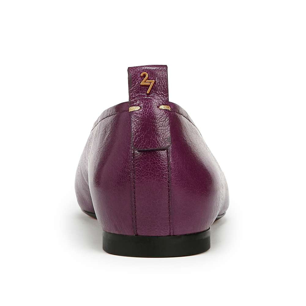 Carla Flat - Deep Plum Purple