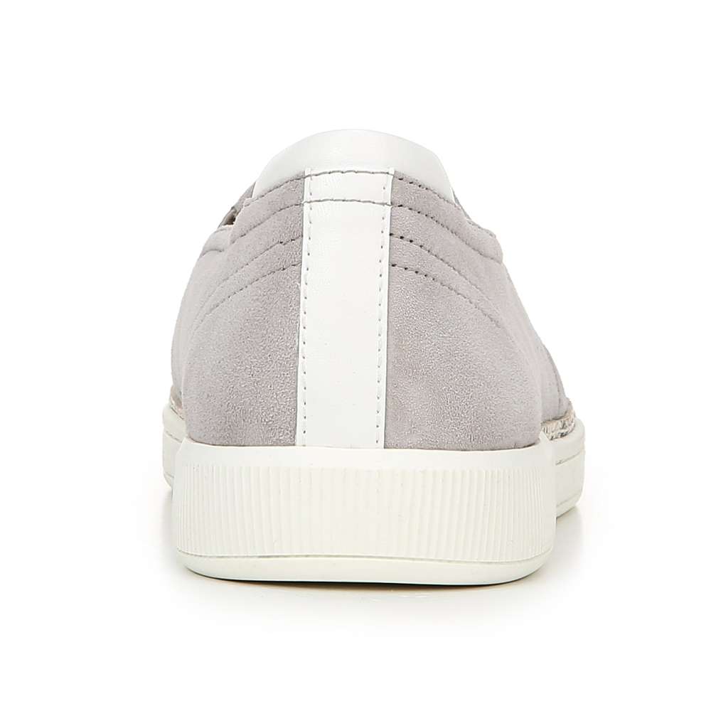 Jade Slip-On Sneaker - Ice Grey Suede