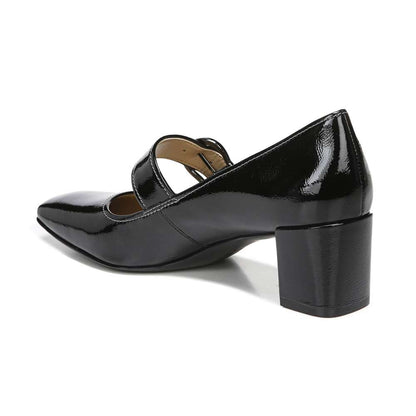 Karissa Mary-Jane Pump - Black Patent