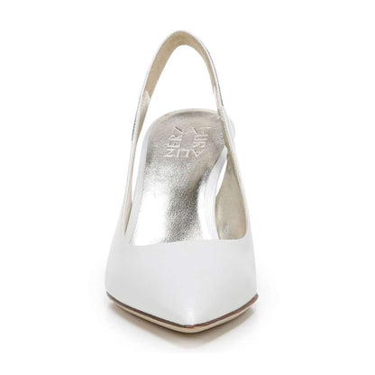 Aleah Slingback Pump - White