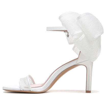 Amour Dress Sandal - Silk White Satin