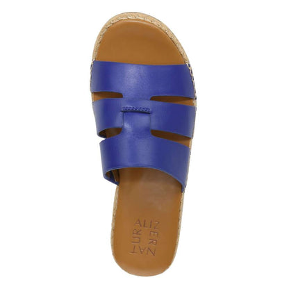Arden Slide Sandal - Deep Sea Blue