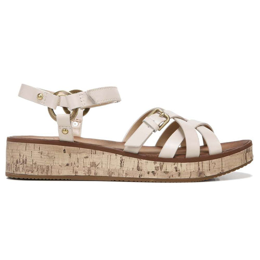 Georgette Sandal - Porcelain