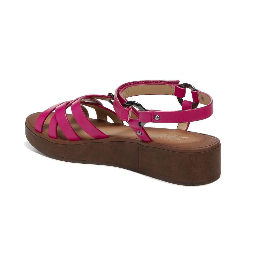 Georgette Sandal - Crush Berry