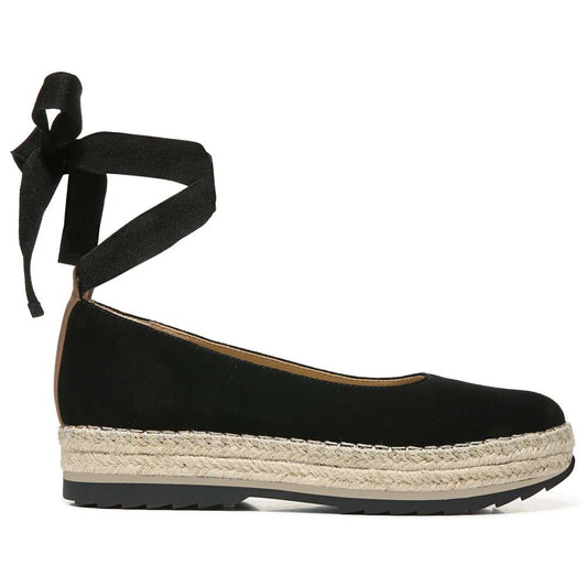 Impress Espadrille Flat - Black