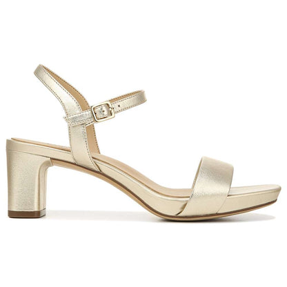 Ivy Heeled Sandal - Champagne