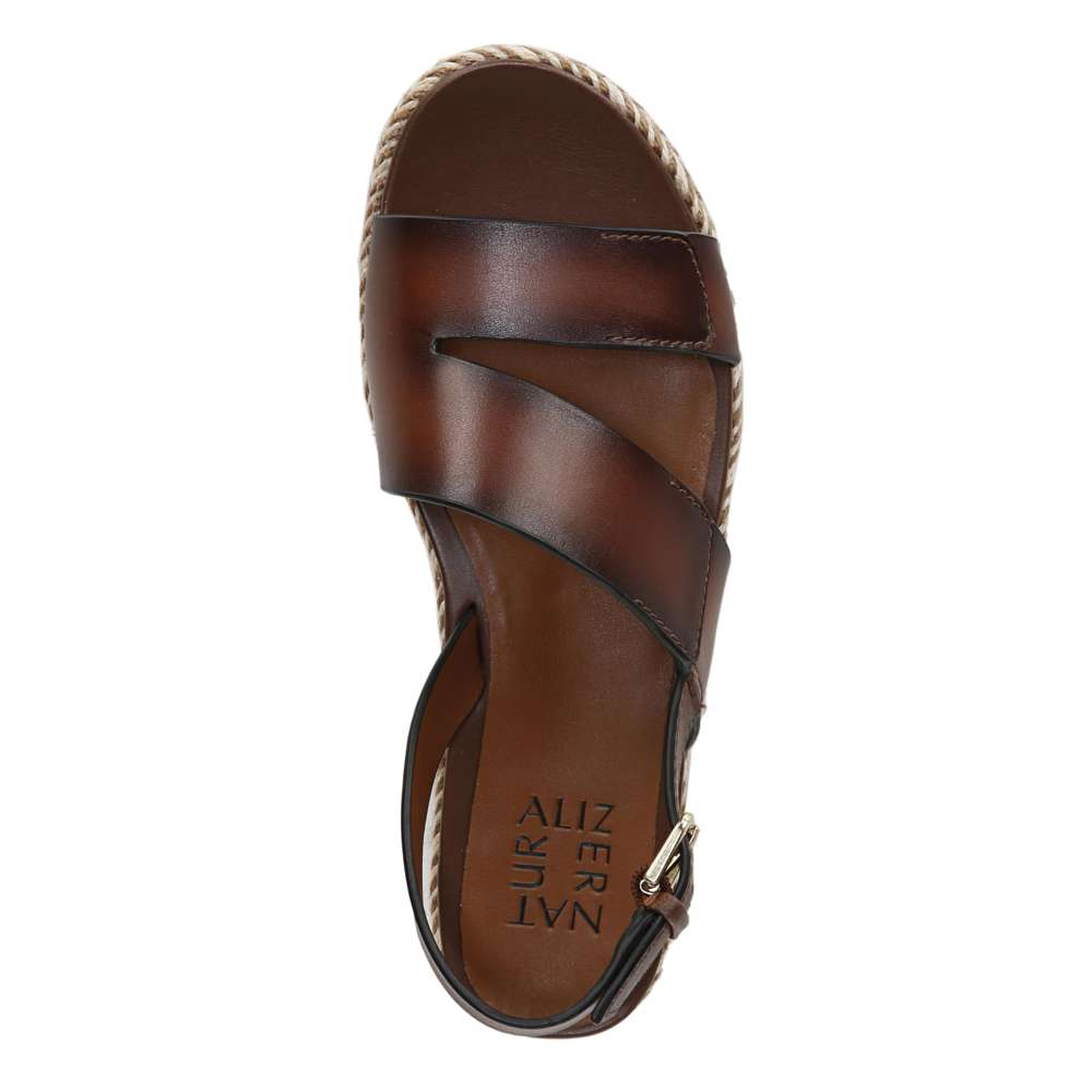 Jasmin Platform Sandal - Brown