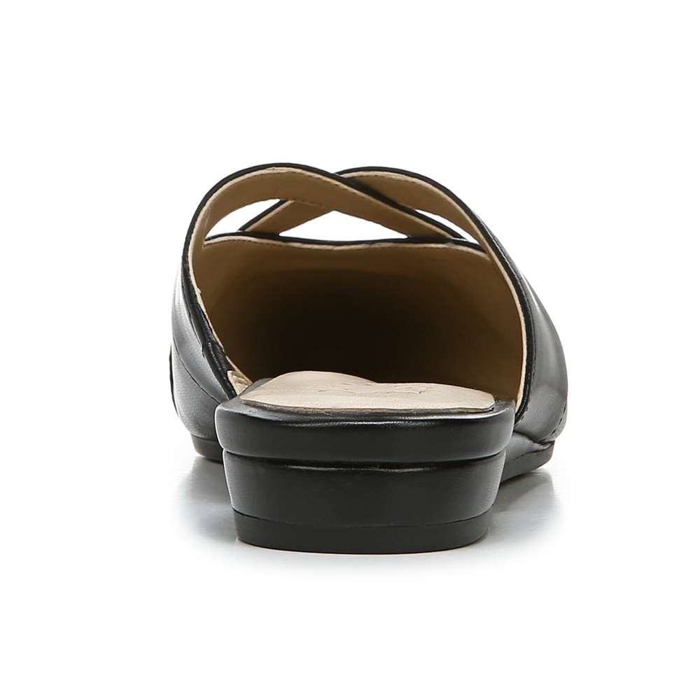 Keira Dress Mule - Black