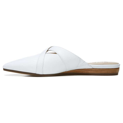 Keira Dress Mule - White