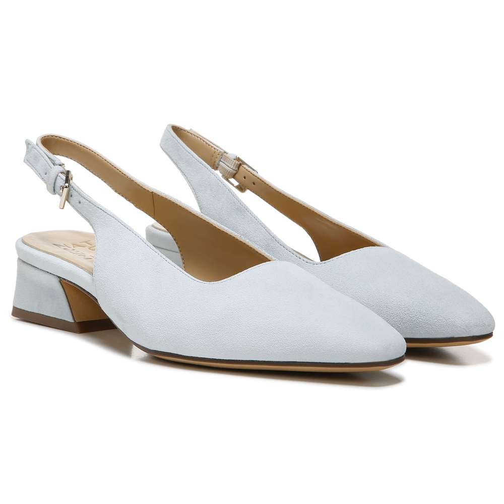 Lesley Dress Flat - Ocean Air