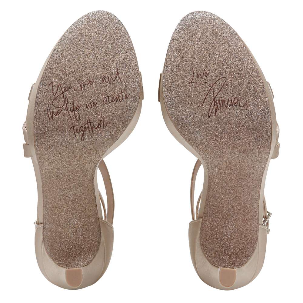 Love 2 Dress Sandal - Champagne Satin