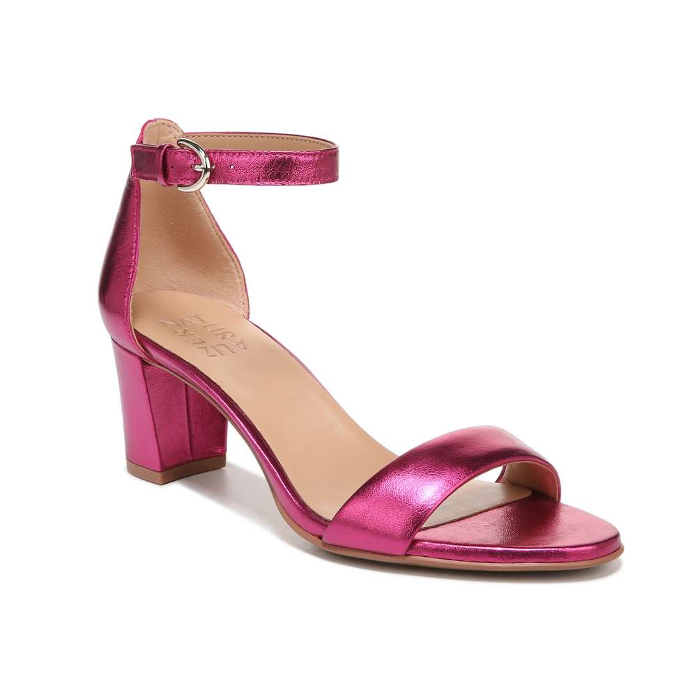 Vera Dress Sandal - Fuchsia Leather
